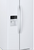 Whirlpool 21.4-cu ft Standard-Depth 33-in Wide Side-by-Side Refrigerator with Ice Maker ,Water and Ice Dispenser ( White )