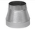 Imperial - GV1748 - 5 in. D X 3 in. D Galvanized Steel Furnace Pipe Reducer