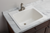 Mustee 25 in. W X 22 in. D Self-Rimming Composite Utility Sink