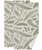 Farmhouse Leaf Hand Towel for Bathroom,Soft Absorbent Tropical Sage Green Leaves Fern Wildflower Plant