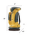 Wagner PaintEater Corded Orbital Sander, 3.2 Amp, 4.5 In. Disc, 2600 OPM, Twist and Lock Base, New Open Bo
