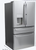 GE Profile Standard-Depth 27.9-cu ft 4 -Door 36-in Wide with Ice Maker and Door within Door ( Fingerprint-resistant Stainless Steel ) ENERGY STAR Certified