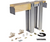 Johnson Hardware 1500PF Series Aluminum Pocket Door Frame Kit 1 pk