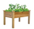 Rustic Elevated Garden Bed 24x48x32 - 9"D