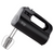 Rise by Dash Black 5 Speed Hand Mixer Compact Lightweight Turbo Boost Beaters