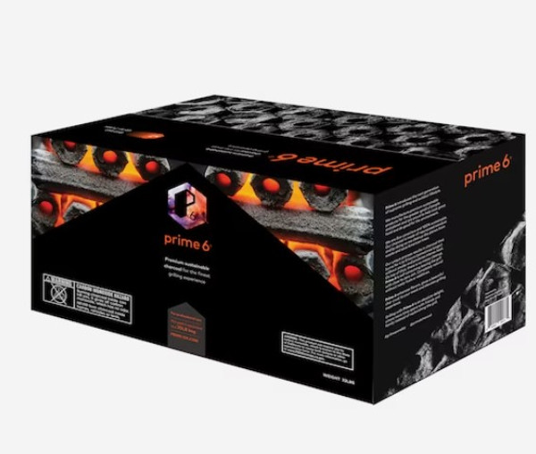 Prime 6 Premium sustainable charcoal for grilling 22-lb Charcoal Briquettes Prime 6 Premium sustainable charcoal for grilling 22-lb Charcoal Briquettes