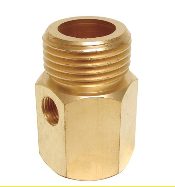 Dial Brass Pipe Adapter 3/4 X 3/4
