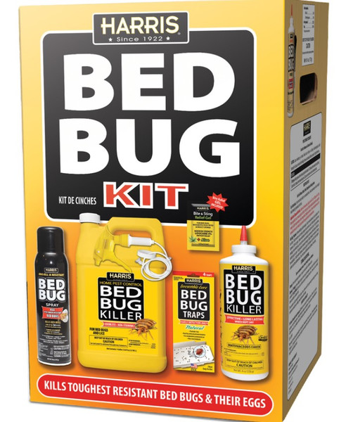 Harris Bed Bug Kit Liquid 4 pc Harris Bed Bug Kit Liquid 4 pc