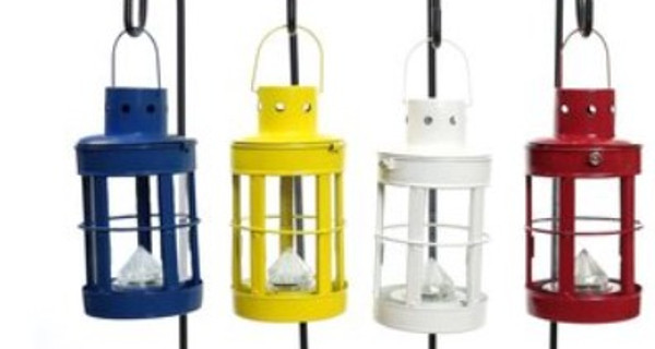 Alpine™ Metal Lanterns with LED Lights Alpine™ Metal Lanterns with LED Lights