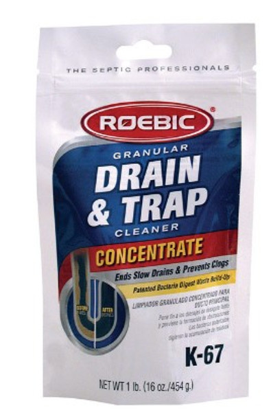 Roebic Crystals Drain & Trap Cleaner 16 oz Roebic Crystals Drain & Trap Cleaner 16 oz