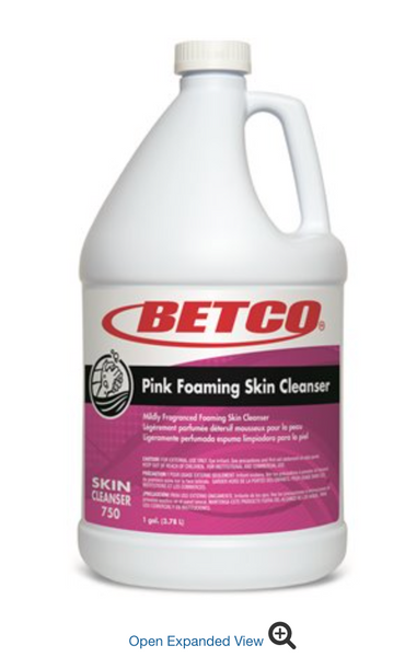 Betco Pink Foaming Skin Cleanser Betco Pink Foaming Skin Cleanser