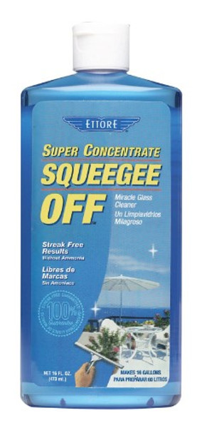 Ettore Squeege Off No Scent Glass Cleaner 16 oz Liquid Ettore Squeege Off No Scent Glass Cleaner 16 oz Liquid