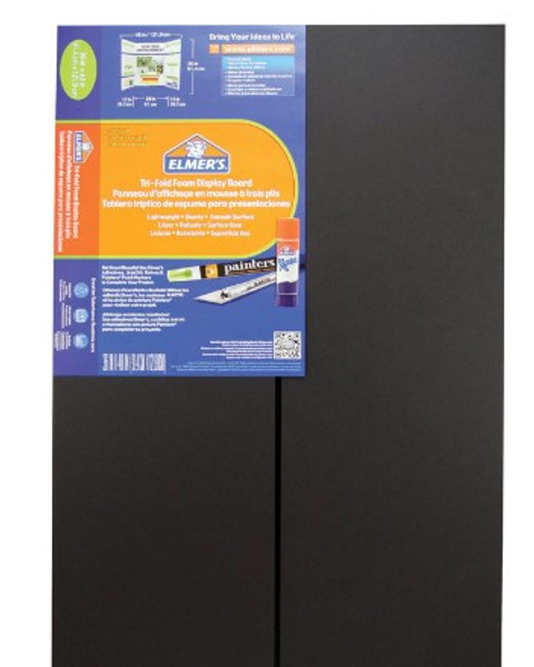 Elmer's 48 in. W X 36 in. L Black Foam Board Elmer's 48 in. W X 36 in. L Black Foam Board