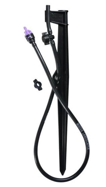 MLS-BLA Stake with Adjancent Valve and Flow Control MLS-BLA Stake with Adjancent Valve and Flow Control