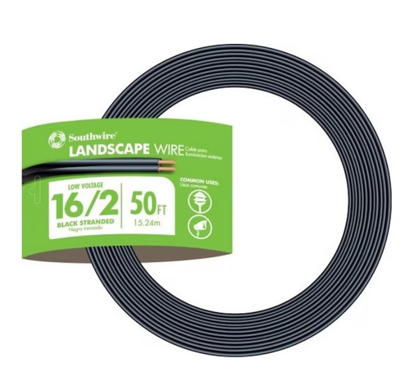 Black Stranded Landscape Lighting Wire Black Stranded Landscape Lighting Wire