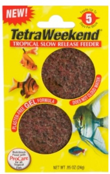 Tetra Weekend and Vacation Feeder Slow-Release Fish Food for Tropical Fish