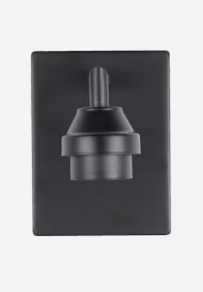 Style Selections 1-Light Black Transitional Vanity Light Style Selections 1-Light Black Transitional Vanity Light