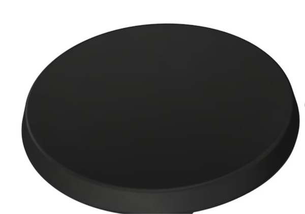 Brainerd Concave Round 1-1/2-in Matte Black Round Cabinet Knob Brainerd Concave Round 1-1/2-in Matte Black Round Cabinet Knob