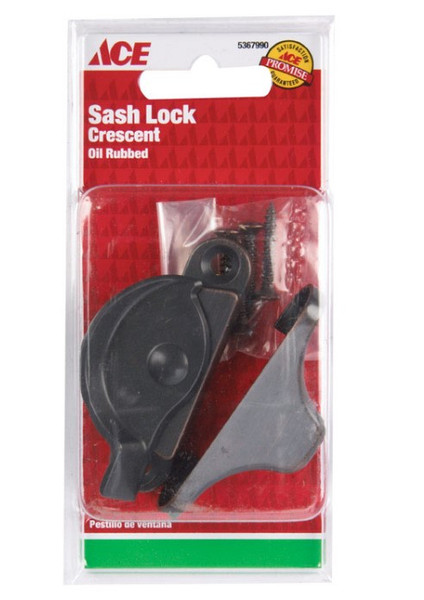 Ace Brass Window Lock 1 pk