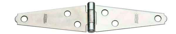 National Hardware 3 in. L Zinc-Plated Light Strap Hinge 2 pk National Hardware 3 in. L Zinc-Plated Light Strap Hinge 2 pk