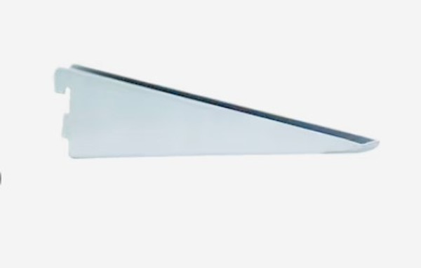 Project Source 11.75-in L x 0.55-in W x 2.12-in D Heavy Duty White Shelf Bracket Project Source 11.75-in L x 0.55-in W x 2.12-in D Heavy Duty White Shelf Bracket