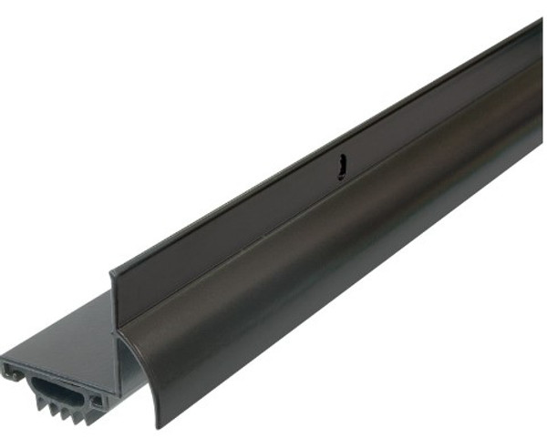 Climaloc Pro-Spec Brown Aluminum Door Bottom For L-Shaped 4 ft. L