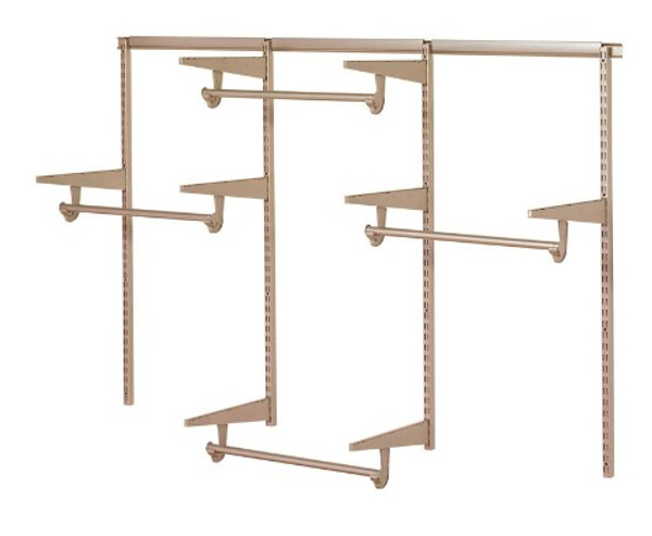 Closet Culture 6 ft. H X 78 in. W X 6 ft. L Steel Closet Organizer Closet Culture 6 ft. H X 78 in. W X 6 ft. L Steel Closet Organizer