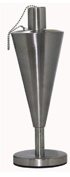 TABLETOP TORCH CONE SLV TABLETOP TORCH CONE SLV