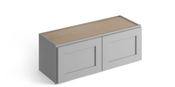 Valleywood Cabinetry 30-in W x 12-in H x 12-in D Proper Gray Painted Birch Door Wall Ready To Assemble Cabinet