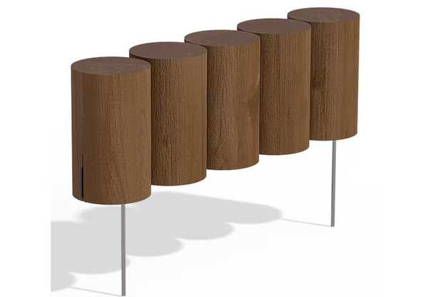 Greenes Fence Company 162008 5" x 16" Log Edging