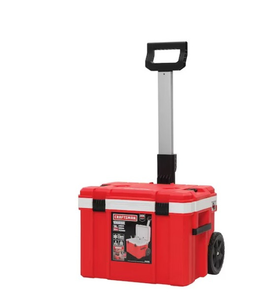Craftsman Versastack 30-Quart Wheeled Insulated Chest Cooler CMST17824 Craftsman Versastack 30-Quart Wheeled Insulated Chest Cooler CMST17824