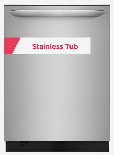 Frigidaire Gallery Stainless Steel Tub Top Control 24-in Built-In Dishwasher (Fingerprint Resistant Stainless Steel) ENERGY STAR, 49-dBA Frigidaire Gallery Stainless Steel Tub Top Control 24-in Built-In Dishwasher (Fingerprint Resistant Stainless Steel) ENERGY STAR, 49-dBA