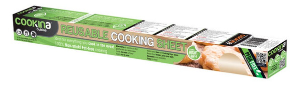 Cookina 23.62 in. W X 15.75 in. L Cuisine Cooking Sheet Tan