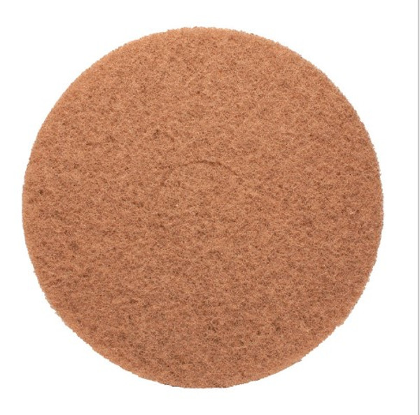Gator 17 in. D Non-Woven Natural/Polyester Fiber Floor Pad Discs Tan (5pck) Gator 17 in. D Non-Woven Natural/Polyester Fiber Floor Pad Discs Tan (5pck)