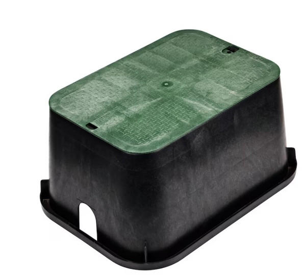 NDS 17-in L x 24-in W x 12-in H Rectangular Irrigation Valve Box