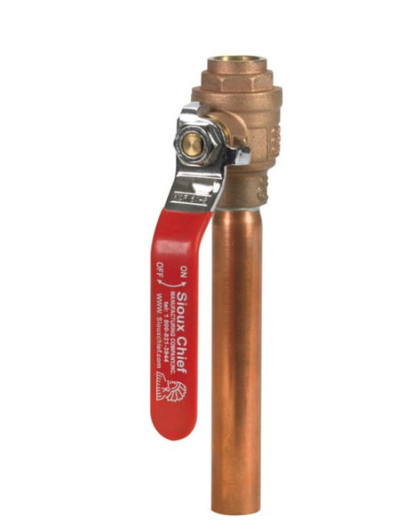 Sioux Chief Replace-A-Valve 1/2 in. Copper Sweat Ball Valve Sioux Chief Replace-A-Valve 1/2 in. Copper Sweat Ball Valve