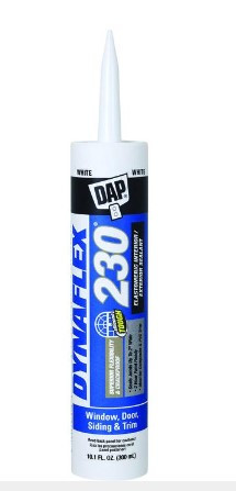 DAP Dynaflex 230 White Premium Latex Door/Siding/ Window Sealant 10.1 oz