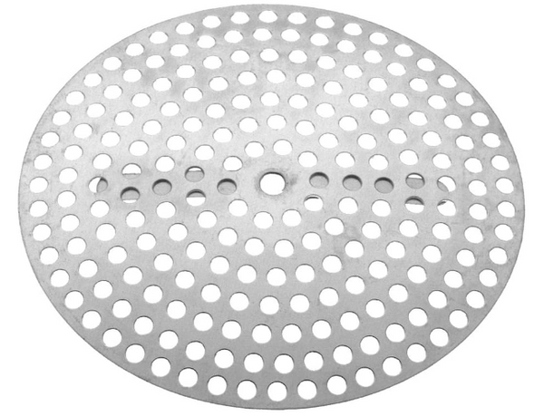 Danco 88923 Clip Style Shower Drain Cover, For Use With 3-3/8 in Shower Drains, Aluminum Steel, Chrome Plated