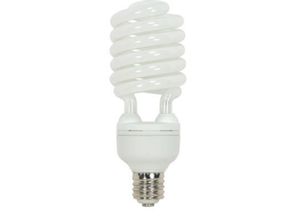 Satco S7399 Hi‑Pro Spiral CFL Bulb – 85W (350W Incand. Eq.), 5700 Lumens, 5000K Daylight, Medium Base E26, 120V, Non‑Dimmable, White Satco S7399 Hi‑Pro Spiral CFL Bulb – 85W (350W Incand. Eq.), 5700 Lumens, 5000K Daylight, Medium Base E26, 120V, Non‑Dimmable, White