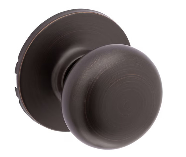 RELIABILT Baron Antique Bronze Interior/Exterior Dummy Door Knob RELIABILT Baron Antique Bronze Interior/Exterior Dummy Door Knob