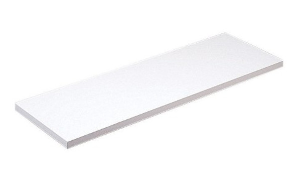 Knape & Vogt 48 in. W X 10 in. D White Particle Board Shelf Board Knape & Vogt 48 in. W X 10 in. D White Particle Board Shelf Board