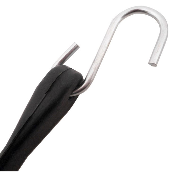 PROGRIP 712100 Natural Rubber Tarp Strap with S Hooks: 21" Length PROGRIP 712100 Natural Rubber Tarp Strap with S Hooks: 21" Length