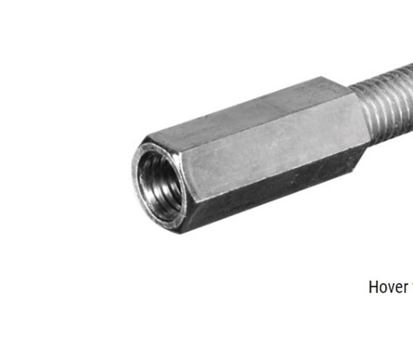 Boltmaster 3/8 - 16 in. Steel Coupling Nut 2 pk Boltmaster 3/8 - 16 in. Steel Coupling Nut 2 pk