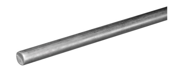 SteelWorks 1/2 in. D X 36 in. L Zinc-Plated Steel Unthreaded Rod SteelWorks 1/2 in. D X 36 in. L Zinc-Plated Steel Unthreaded Rod