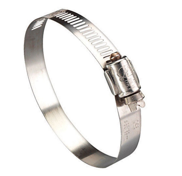 Ideal Hy Gear 1-1/4 in to 2-1/4 in. SAE 28 Silver Hose Clamp Stainless Steel Marine Ideal Hy Gear 1-1/4 in to 2-1/4 in. SAE 28 Silver Hose Clamp Stainless Steel Marine
