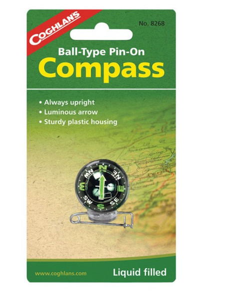 Coghlan's Analog Pin-On Compass