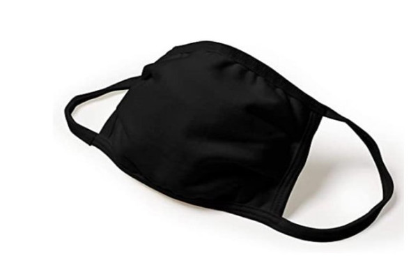 Hanes Cotton Face Mask Black 10 pk Hanes Cotton Face Mask Black 10 pk