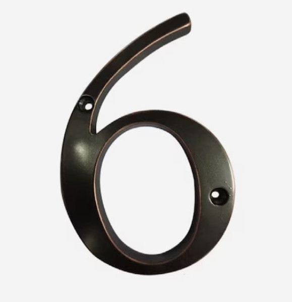 RELIABILT Oil Rubbed Bronze Number 6 RELIABILT Oil Rubbed Bronze Number 6