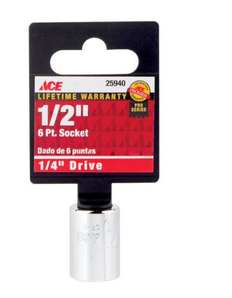Ace 1/2 SAE 6 Point Socket Ace 1/2 SAE 6 Point Socket