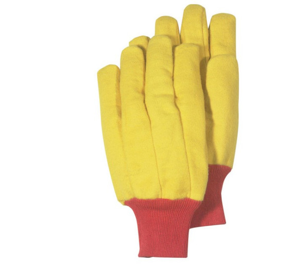 Handmaster Men's Indoor/Outdoor Utility Gloves Gold XL 1 pair